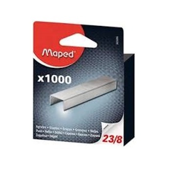 BOITE DE 1 000 AGRAFES 23-8 - BOITE BROCHABLE