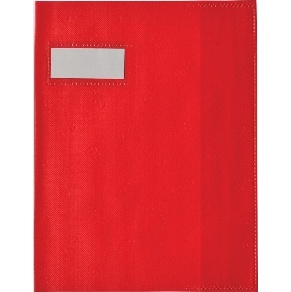 PROTEGE CAHIER ELBA SMS 17X22 ROUGE