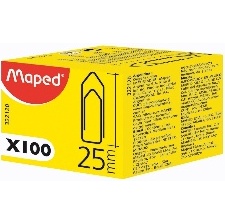 ATTACHE-LETTRES 25 MM BOITE DE 100