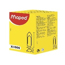 ATTACHE-LETTRES 25 MM BOITE DE 1 000