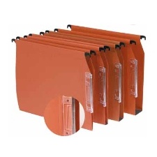 DOSSIER SUSPENDU ARMOIRES - DAFI FLEX - FOND 15 MM - BOITE DE 25 - A4 - KRAFT OR