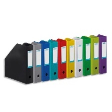 PORTE REVUES 32X24 DOS 10CM PVC ASSORTI MODERNE