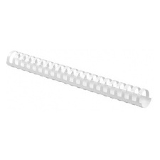 ANNEAUX PLASTIQUES 22 MM BLANC X 50