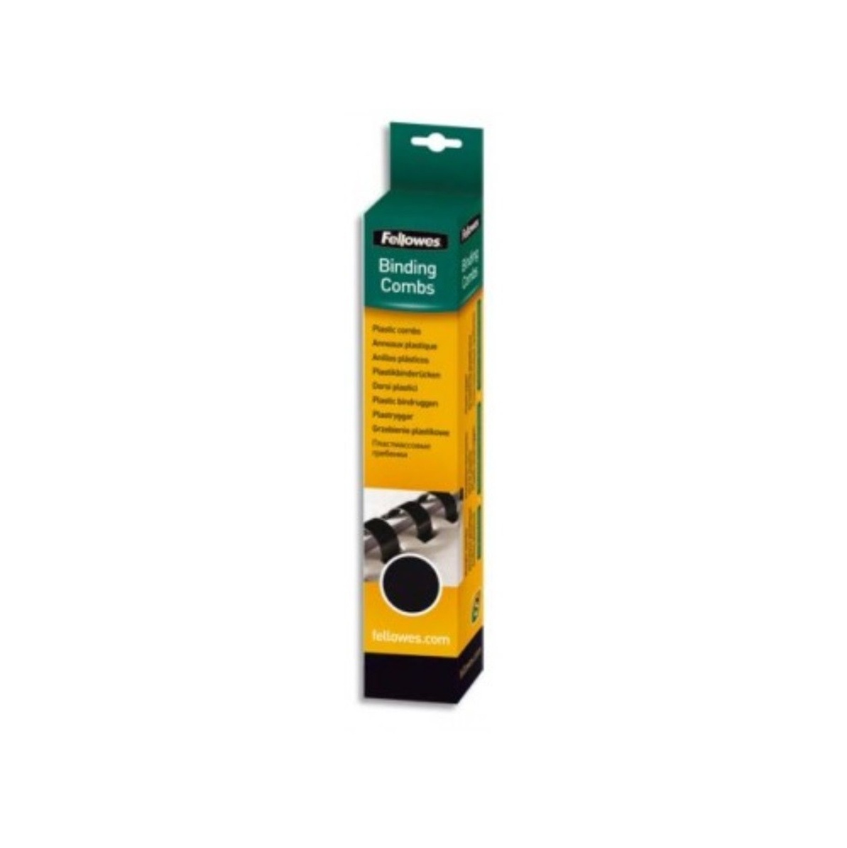 ANNEAUX PLASTIQUES 19 MM NOIR X 100