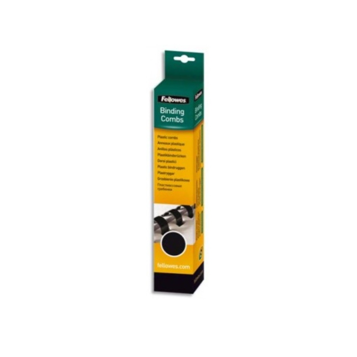 ANNEAUX PLASTIQUES 10 MM NOIR X 100