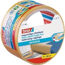ROULEAUX ADHESIVES TESA DOUBLE FACE 5MX50MM