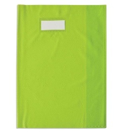 PROTEGE CAHIER ELBA SMS 24X32 VERT ANIS