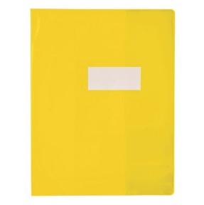 PROTEGE CAHIER ELBA 24X32 JAUNE