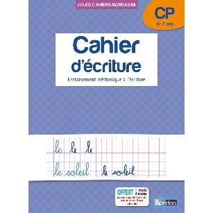 CAHIER D'ECRITURE CP 6-7 ANS