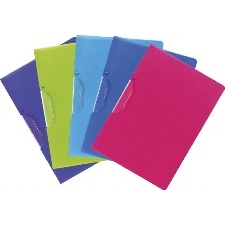 CHEMISES DE PRESENTATION POLYPROPYLENE SEMI RIGIDE COULEURS ASSORTIES
