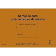 CARNET DE BORD POUR VEHICULES DE SERVICE 150 X 215 64 PAGES