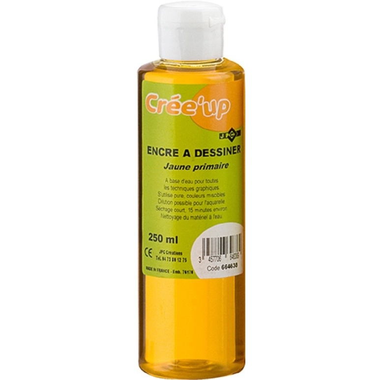 ENCRE A DESSINER 250 ML ORANGE