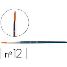 PINCEAU ROND POILS SYNTHETIQUES N 12