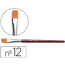 PINCEAU BROSSE POILS SYNTHETIQUES N 12