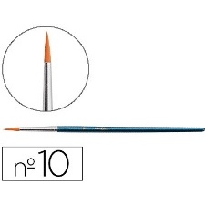 PINCEAU ROND POILS SYNTHETIQUES N 10