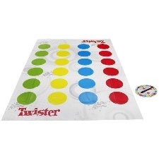 TWISTER JEU D'EQUIBILIBRE A PARTIR DE 6 ANS