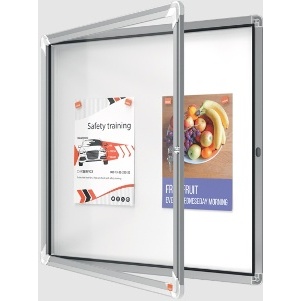 VITRINE D'AFFICHAGE EXTERIEURE MAGNETIQUE NOBO 6XA4