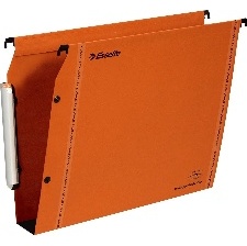 DOSSIER SUSPENDU LATERAL ARMOIRE ESSELTE LMG VISIOPLUS ORANGE FOND 50MM BOITE DE 25