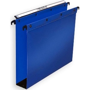 PAQUET DE 10 DOSSIERS SUSPENDUS TIROIR PP ULTIMATE A4 ELBA FOND 50MM CAPACITE 550 FEUILLES