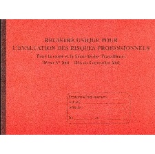 REGISTRE SUIVI HEBDO DU TEMPS DE TRAVAIL ELVE 240X320 108 PAGES