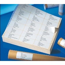 3000 ETIQUETTES AVERY BLANCHES 107 X 48,8 MM