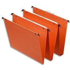 PAQUET DE 25 DOSSIERS SUSPENDUS VERTICAL TIROIR - VOLET AGRAPHAGE - 30MM