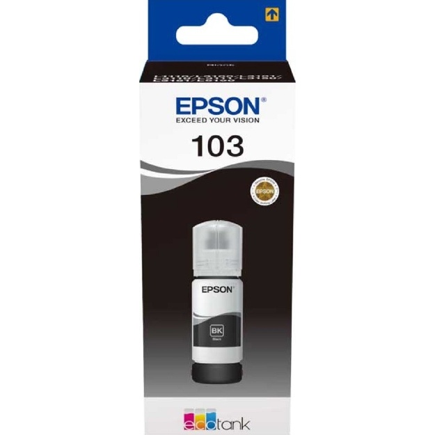BOUTEILLE D'ENCRE EPSON 103 ECOTANK NOIR