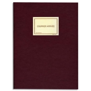 REGISTRE COURRIER ARRIVEE 320X240 150 PAGES