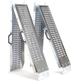 RAMPES EN ACIER PLIABLES LOT DE 2 CAPACITE 400KG