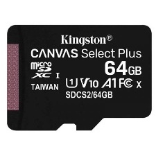 CARTE MEMOIRE MICRO SD KINGSTON 64GO