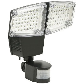 PROJECTEUR DOUBLE 100 LEDS AVEC DECTECTEUR DE MOUVEMENTS