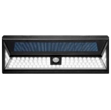 LAMPE MURAL TERRE JARDIN RADAR SOLAIRE 90LED