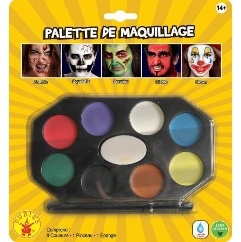 PALETTE COMPLETE DE MAQUILLAGE 8 COULEURS