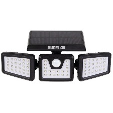 PROJECTEUR 3 TETES THUNDERLIGHT TERRE JARDIN 70 LED