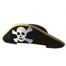CHAPEAU PIRATE ENFANT EN MOUSSE RIGIDE