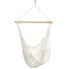 HAMAC MACRAME SUSPENDU TERRE JARDIN 150KG MAXIMUM