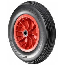 ROUE INCREVABLE POUR BROUETTE CHARIOT 389MM 150KG MAX