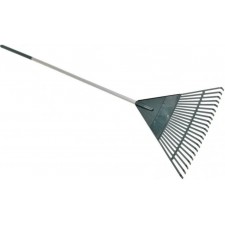 BALAI POUR GAZON TERRE JARDIN EN PLASTIQUE 22 DENTS