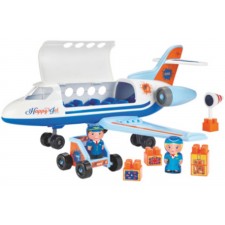 JEU DE BRIQUE AVION HAPPY JET ABRICK