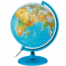 GLOBE LUMINEUX ORION AVEC 2 MODES / GEOGRAPHIQUE ET POLITIQUE 25CM