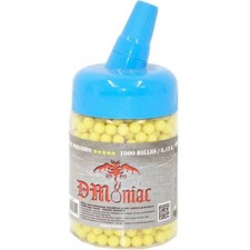 BILLES POUR PISTOLET X1000 JAUNES