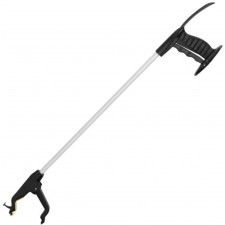 PINCE DE RAMASSAGE MULTIFONCTION TERRE JARDIN NOIRE GRISE