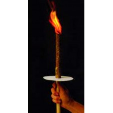 TORCHE DE JARDIN EN CIRE 1H30