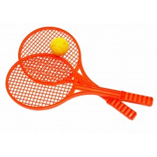 LOT DE 2 RAQUETTES TEEN BALL + BALLE