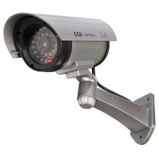 CAMERA DE SURVEILLANCE FACTICE ANGLE DE VUE AJUSTABLE GRIS