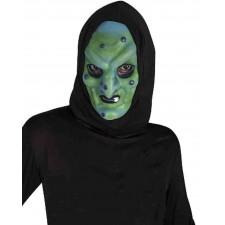 MASQUE ENFANT SORCIERE AVEC CAGOULE