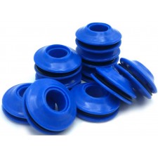OEILLETS AUTO PERFORANTS TERRE JARDIN X10 BLEUS