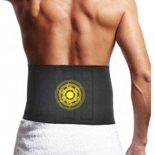 CEINTURE DORSALE MAGNETIQUE AJUSTABLE 23X110CM NOIRE