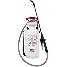 PULVERISATEUR TERRE JARDIN 7 LITRES 1.4KG TRANSLUCIDE ROUGE