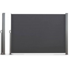 PARAVENT TERRE JARDIN RETRACATABLE 2.5 X 1.6M GRIS ANTHRACITE
